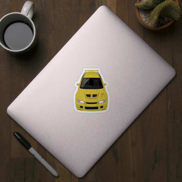 Lancer Evolution VI 1999-2001 - Yellow by jdmart